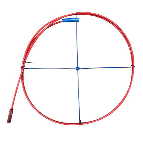 Ultra axe rouge complet L 2 m (brosses 100 à 315 mm) Nettoyage Gaines de ventilation
