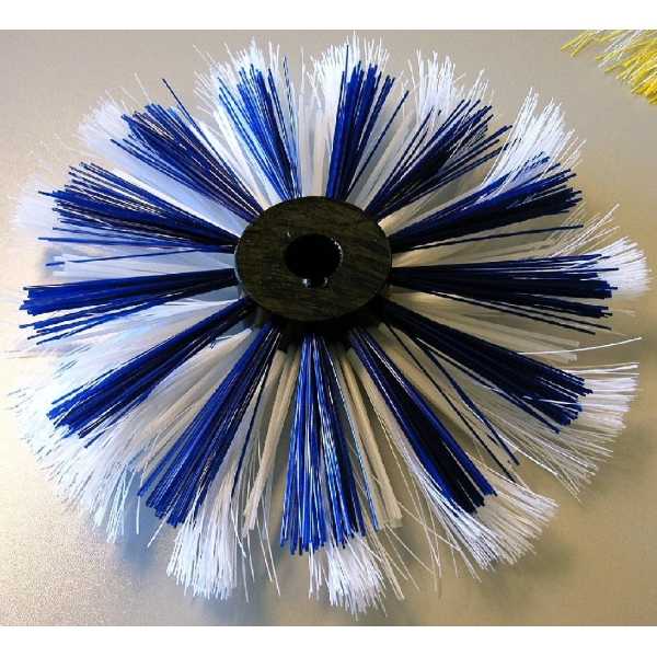 Lot de 5 brosses corps plastique ( Ø 125 à 315 mm) Nettoyage Gaines de ventilation