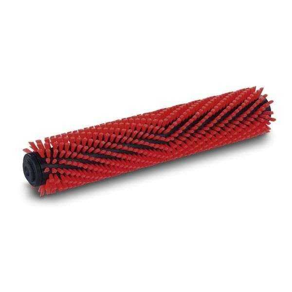 Brosse Rouge  Durete Moyenne Pour Autolaveuse Karcher Br30/4C Autolaveuse à câble