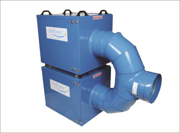 Unité de filtration 10 000 m3/h Nettoyage Gaines de ventilation