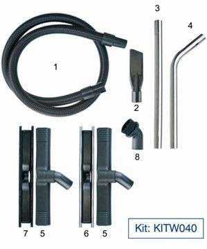 Aspirateur 2 Moteurs Pour Boulangerie Avec Kit Sol Et Kit Pour Aspirer Le Four Jusque 250°C Aspirateurs Industriels