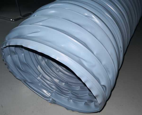 Gaine de raccordement PVC BLEU Ø 250 mm lg:10m Aspiration